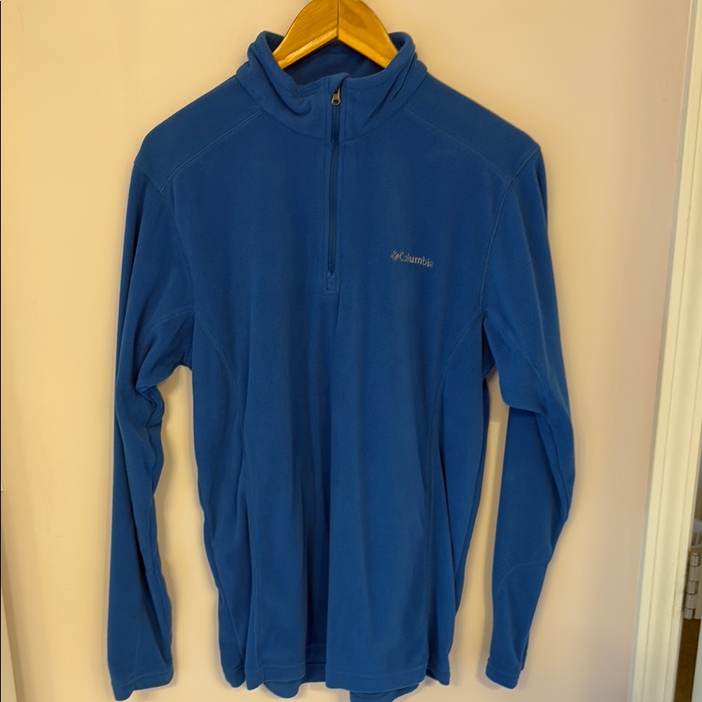 Columbia Blue Men's 1/4 Zip Pullover